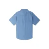 Chemise en chambray haut de gamme, tailles asiatiques « Bleu indigo »
