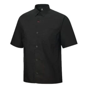 Chemise à manches courtes et poches, tailles asiatiques « Noir » Chemise à manches courtes et poches, tailles asiatiques « Noir »