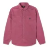 Chemise à manches longues en sergé boutonnée – Tailles asiatiques « Berry »