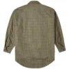 Chemise oversize tissée à poches – Tailles asiatiques « Vert olive »