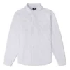 Chemise Oxford à rayures, tailles asiatiques « Vapor Violet »