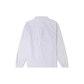 Chemise Oxford à rayures, tailles asiatiques « Vapor Violet »