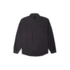 Chemise tissée confortable et fonctionnelle, tailles asiatiques « Noir »