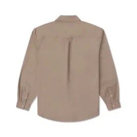 Chemise tissée YOTD, tailles asiatiques « Tan »