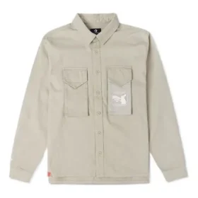 Chemise tissée YOTR, tailles asiatiques « Beach Stone »