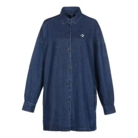 Chemise utilitaire tissée, tailles asiatiques « Bleu »