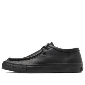 Chevron & Star Mocassins Skateboarding Le Ox « Black »