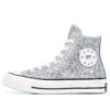Chiara x Chuck 70 High « Silver Glitter Blue »