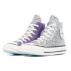 Chiara x Chuck 70 High « Silver Glitter Purple »