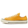 Chuck 1970s en cuir aux couleurs de saison « Jaune Blanc »