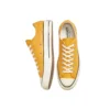 Chuck 1970s en cuir aux couleurs de saison « Jaune Blanc »