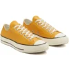 Chuck 1970s en cuir aux couleurs de saison « Jaune Blanc »