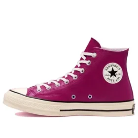 Chuck 1970s en cuir aux couleurs de saison « Rose Red White »