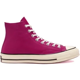Chuck 1970s en cuir aux couleurs de saison « Rose Red White »