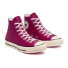 Chuck 1970s en cuir aux couleurs de saison « Rose Red White »