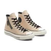 Chuck 1970s à fermeture éclair latérale en cuir
