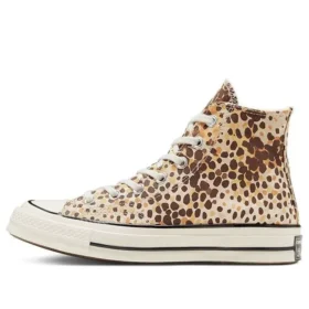Chuck 1970s à imprimé animal « Leopard White »