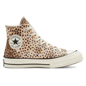 Chuck 1970s à imprimé animal « Leopard White »