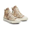 Chuck 1970s à imprimé animal « Leopard White »