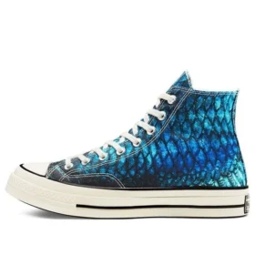 Chuck 1970s à imprimé animalier « Bleu Blanc »