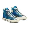 Chuck 1970s à imprimé animalier « Bleu Blanc »