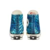 Chuck 1970s à imprimé animalier « Bleu Blanc »