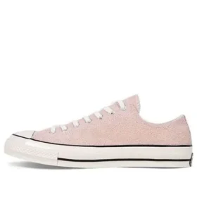 Chuck 1970s Retro Low Tops Chaussures de skate décontractées unisexes rose