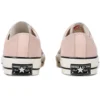 Chuck 1970s Retro Low Tops Chaussures de skate décontractées unisexes rose