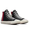 Chuck 70 Archival Stripes « Noir Blanc Rouge »