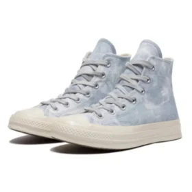 Chuck 70 Beach Dye High Top Bleu clair
