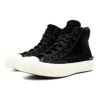 Chuck 70 à col rembourré, haute tige « Anodized Metals – Noir »