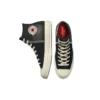 Chuck 70 Crafted Leather High « Black Egret »