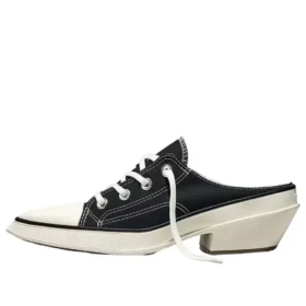 Chuck 70 De Luxe Mule à talon aiguille et plateforme « Black »