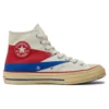 Chuck 70 « Egret Red Blue »