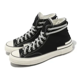 Chuck 70 Hacked Heel Hi « Black Dark Moth Egret »