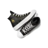 Chuck 70 Hi « Black White Gold Metallic »