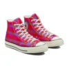 Chuck 70 Hi « Culture Weave – Rouge Rose »