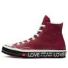 Chuck 70 Hi « Love Graphic »