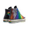 Chuck 70 Hi « Pride Shimmering Black Rainbow »