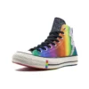 Chuck 70 Hi « Pride Shimmering Black Rainbow »