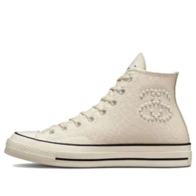 Chuck 70 Hi « Stussy Fossil Pearl »