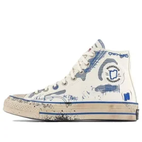 Chuck 70 High « ADER ERROR » – Blanc/Bleu impérial