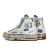 Chuck 70 High « ADER ERROR » – Blanc/Bleu impérial