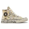Chuck 70 High « Archive Paint Splatter – Egret »
