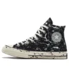 Chuck 70 High « Archive Paint Splatter – Noir »