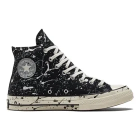 Chuck 70 High « Archive Paint Splatter – Noir »
