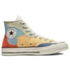Chuck 70 High « Crafted Patchwork – Olive Aura »