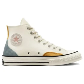 Chuck 70 High « Cream Yellow Blue »