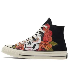Chuck 70 High « Dia de los Muertos – Noir »