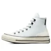 Chuck 70 High en cuir « Blanc Beige »